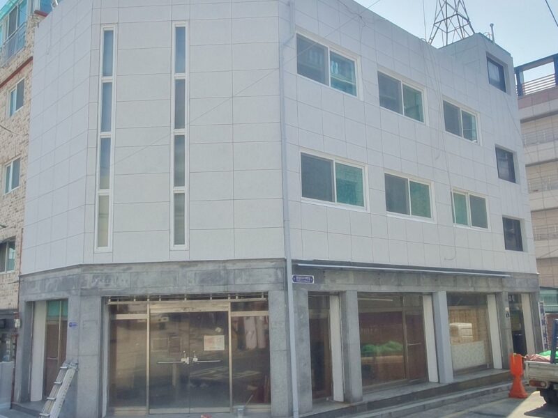 수원 상가주택 외벽작업